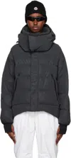 Templa Black Reflective Down Jacket In Reflective Black