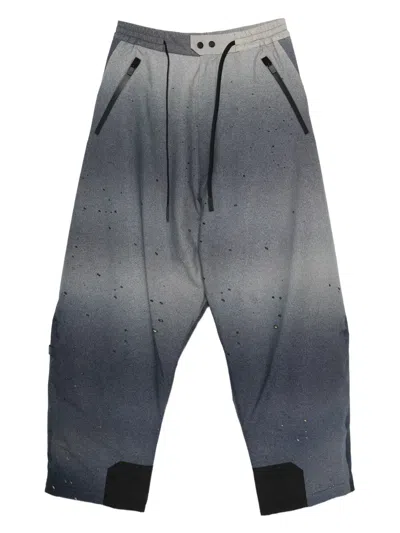 Templa Drawstring Ski Trousers In Gray