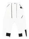 Templa Drawstring Ski Trousers In White