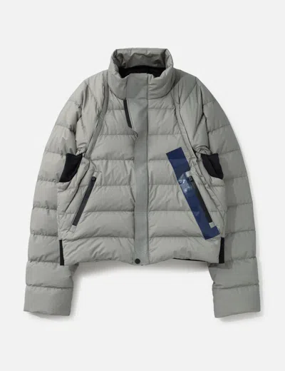 Templa Modular Down Jacket In Gray