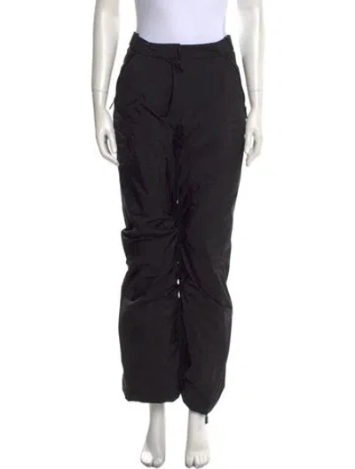 Pre-owned Templa Wide Leg Pants In Black