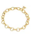 Temple St Clair Women's Classic Temple Charm 18k Yellow Gold Bracelet In Yellow