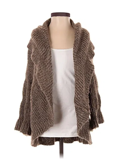 Pre-owned Tempo Paris Cardigan Sweater In Brown