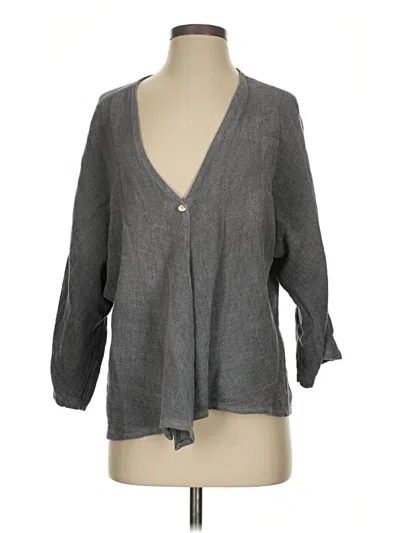 Pre-owned Tempo Paris Cardigan Sweater In Gray