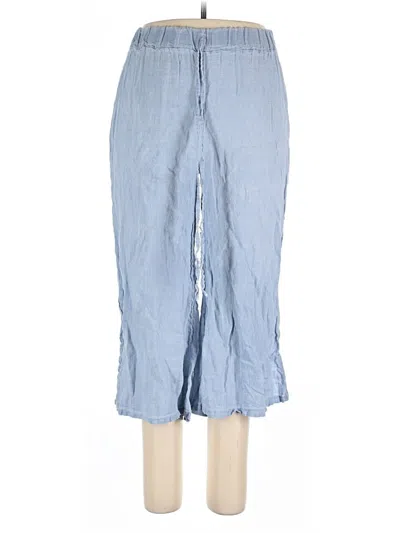 Pre-owned Tempo Paris Casual Pants In Blue