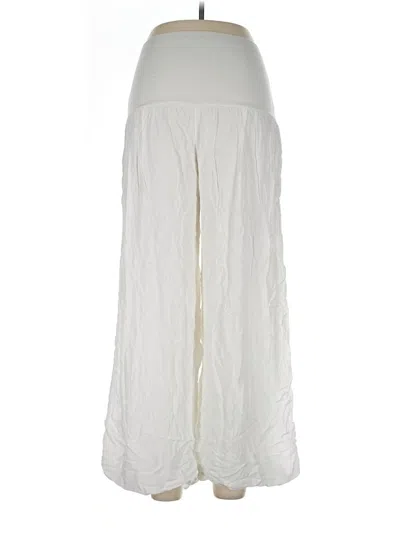 Pre-owned Tempo Paris Casual Pants In Ivory