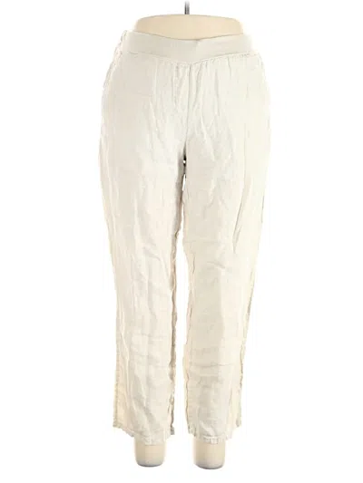 Pre-owned Tempo Paris Casual Pants In White