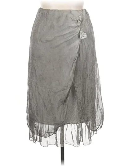 Pre-owned Tempo Paris Casual Skirt In Gray
