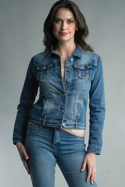 Tempo Paris Days Ahead Denim Jacket In Blue