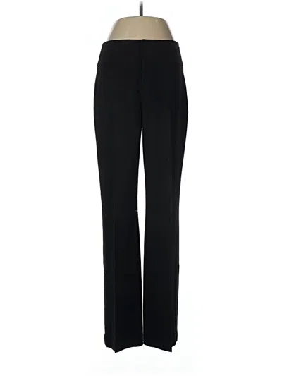 Pre-owned Tempo Paris Dress Pants In Black