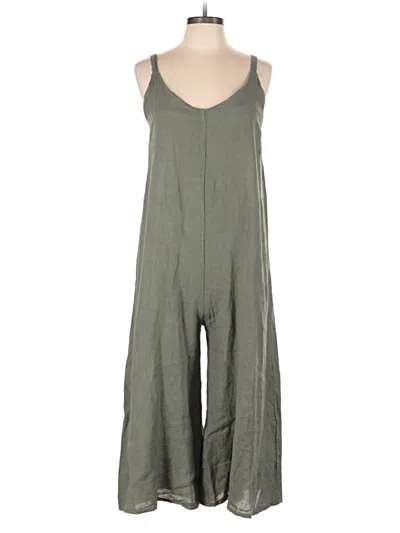 Pre-owned Tempo Paris Jumpsuit In Green