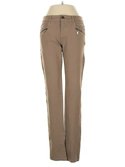 Pre-owned Tempo Paris Khaki Pant In Brown