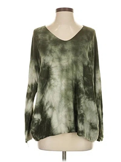 Pre-owned Tempo Paris Pullover Sweater In Green