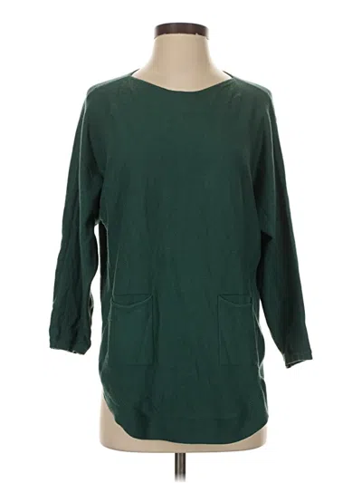 Pre-owned Tempo Paris Pullover Sweater In Green