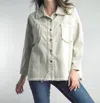 Tempo Paris Twill Shirt In Beige In Beige
