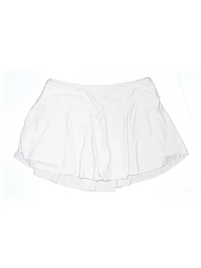 Pre-owned Tempt Me Casual Skirt In White