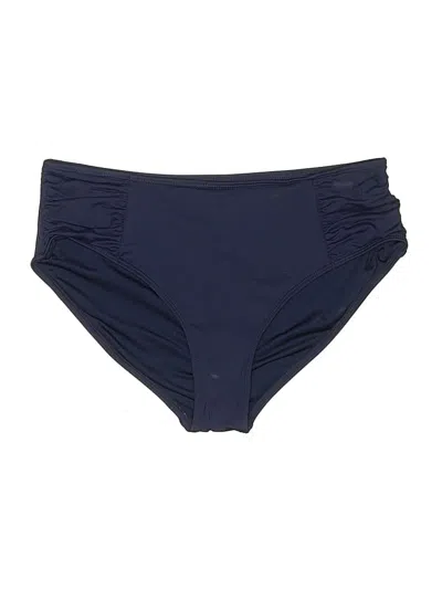 Pre-owned Tempt Me Swimsuit Bottoms In Blue