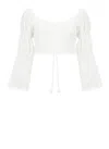 Temptation All-over Lace White Cotton Top