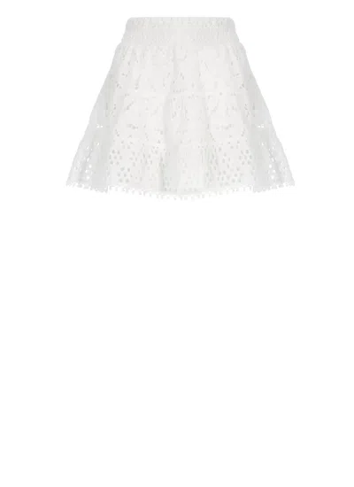 Temptation Cotton Skirt With Flared Silhouette
