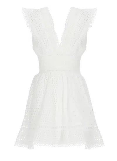 Temptation Intricate All-over Lace Mini Dress