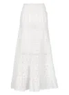 Temptation Maxi Skirt With Intricate Lace Detailing