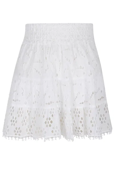Temptation Positano Agri Skirt - White