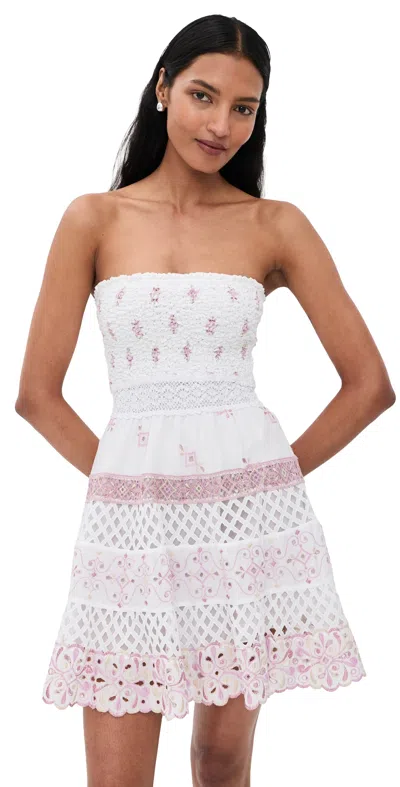 Temptation Positano Charlotte Dress Lilac In White