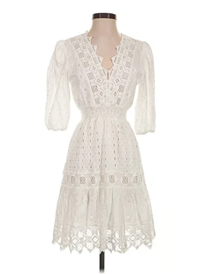 Pre-owned Temptation Positano Cocktail Dress In Ivory