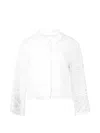 Temptation Positano Embroidered Blouse In White