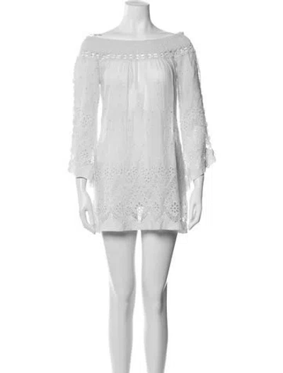 Pre-owned Temptation Positano Floral Print Mini Dress In Pink