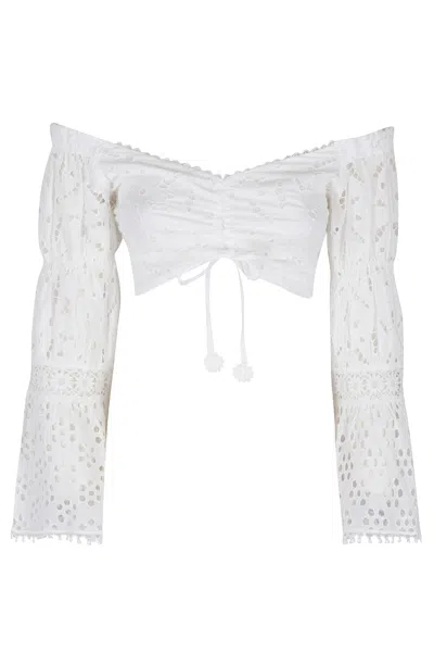 Temptation Positano Oglio Top - White