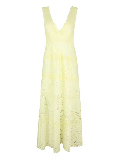 Temptation Positano Paglia Dress In Yellow