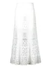 Temptation Positano Piave Maxi Skirt In White