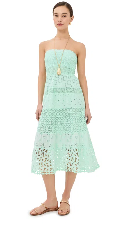 Temptation Positano Ruta Dress Aqua In Multi