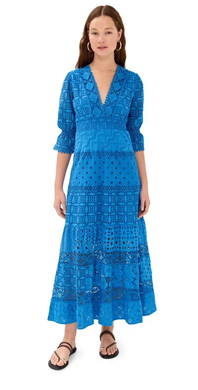 Temptation Positano Wasabi Dress Cobalt In Blue