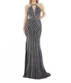 Temptation Prom Dress In Blue In Black