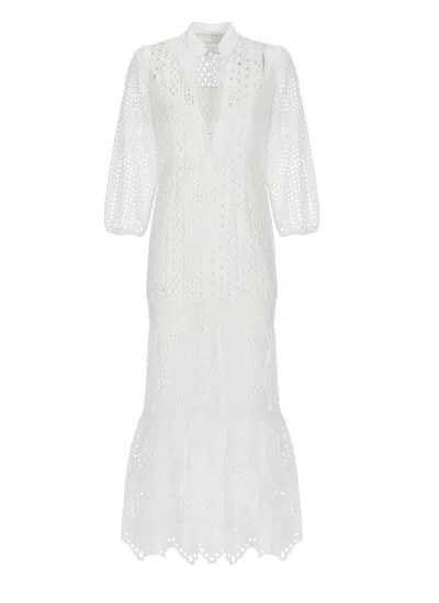Temptation Tiered Lace Detail Maxi Dress