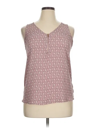 Pre-owned Tempted Sleeveless Blouse In Pink