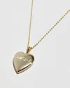 Temptic The Engraved Puff Heart Locket
