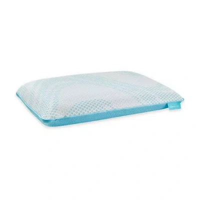 Tempur-pedic Medium Density Bed Pillow In Blue