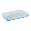 Tempur-pedic Medium Density Bed Pillow In Blue