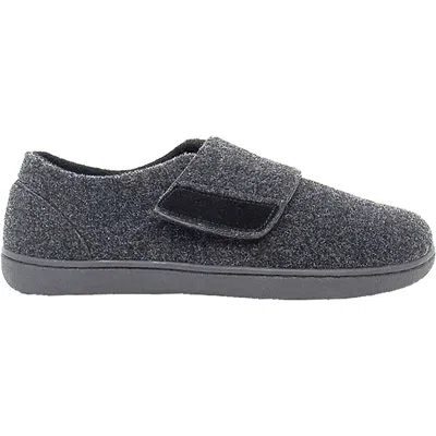 Tempur-pedic Men's Grayson Fleece Slipper In Charcoal