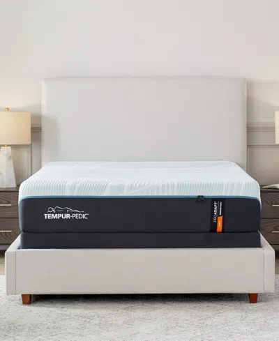 Tempur-pedic Proadapt 12" Firm Memory Foam Mattress Set In Transparent