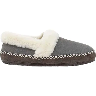 Tempur-pedic Women's Acelyn Suede Slippers In Grey In Gray