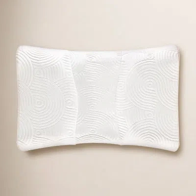 Tempur-pedic Bedding Advanced Neck Relief Memory Foam Queen Firm Support Pillow In White