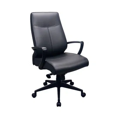 Tempur-pedic Executive High Back Chair In Black
