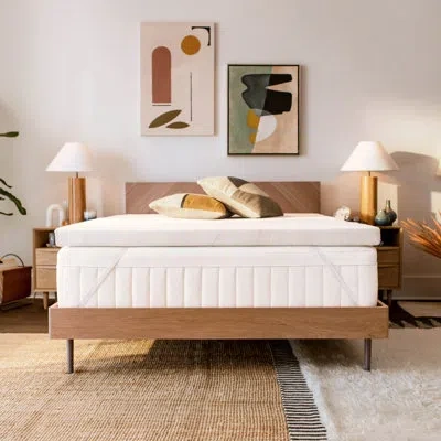 Tempur-pedic Tempur-adapt 3" Memory Foam Mattress Topper In White
