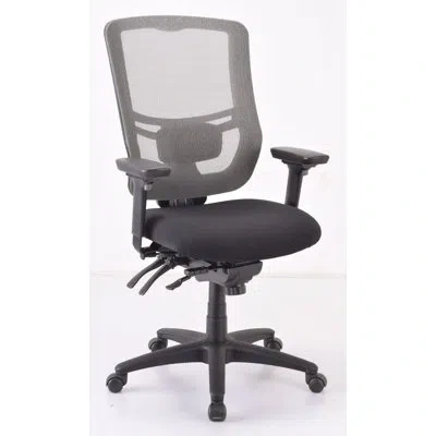 Tempur-pedic Tp7800 Mesh Back Ergonomic Swivel Office Chair In Black