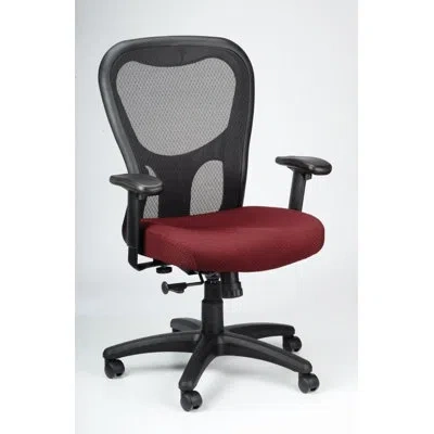 Tempur-pedic Tp9000 Mesh Back Swivel Office Desk Chair In Burgundy