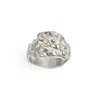 Ten Antennas Men's Silver Monster Ring